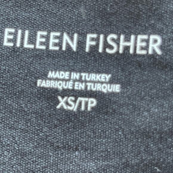 New ~ EILEEN FISHER ~  Cap Sleeve Tunic Top XS OVERSIZED 100% Organic Cotton - Picture 4 of 11